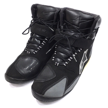 アルパインスターズ US10 251014 FASTBACK WATERPROOF ハイカットシューズ メンズ ブラック系 黒系 alpinestars_画像1