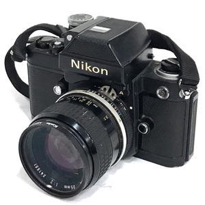 Nikon F2 H-MD Ai NIKKOR 85mm 1:2 一眼レフフィルムカメラ ボディ レンズ ニコン