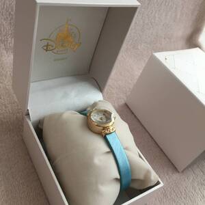 シンデレラ 腕時計 小さめフェイス ディズニーストア プリンセス jewel アクセサリーウォッチ ベルト水色の商品画像