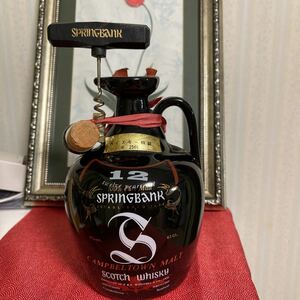 未開栓　SPRINGBANK 12年 ウイスキー　750ML 古酒 スコッチウイスキー
