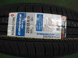 在庫 2本セット クムホ CRUGEN HP71 235/55R19 101V 21年製造 タイヤ 新品 RAV4 レクサスRX KUMHO 送料込¥28000～ 個人宅不可