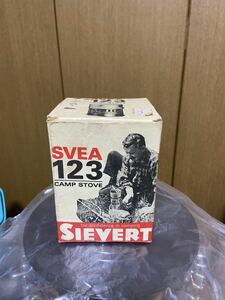 SVEA スベア　123 空箱　Max Sievert マックスシーベルト