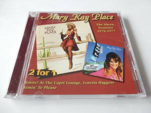2in1CD/女優:US:カントリー - メアリー.ケイ.プレイス/Mary Kay Place- The Ahern Sessions/Tonite! At The Capri Lounge/Aimin' To Please