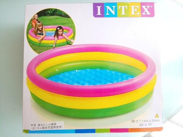 【新品】INTEX インテックス ビニールプール 1.14m