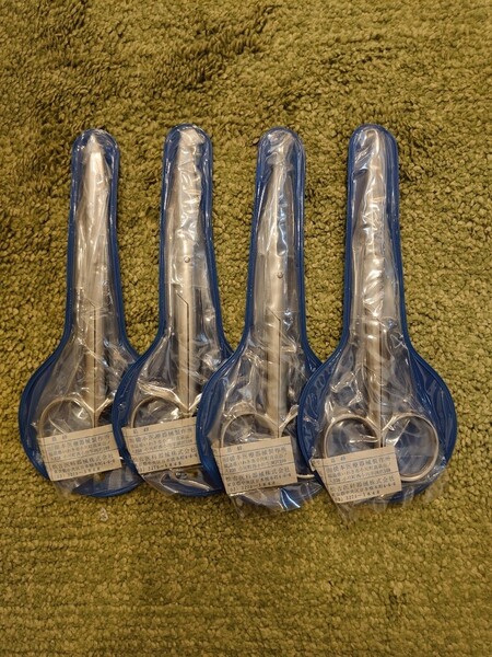 実験用 剪刀(せんとう) ハサミ 橋本医療器機製作所 4本