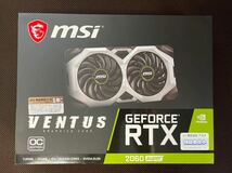 【美品】msi ventus GeForce RTX 2060 super OC edition ビデオカード 8GB _画像1