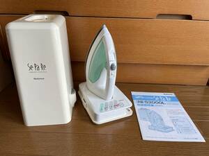 National cordless steam iron Se-Pa-ResepareNI-S2000L special case owner manual National Panasonic 