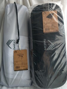【値下げ不可】ワークマン 燃え広がりにくいローチェア(黒) & 耐熱フィールドテーブル(グレー) セット