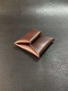コインケース 小銭入れ 本革(牛革) ダークブラウン