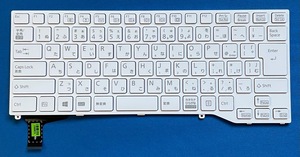 純正 新品 富士通 FMV LIFEBOOK LH35/C2 LH55/C2等用 CP759749-03 白 日本語キーボード