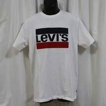 リーバイス Levi's　メンズ　半袖Tシャツ　ホワイト　ジャパンMサイズ　新品　白　アウトレット_画像1