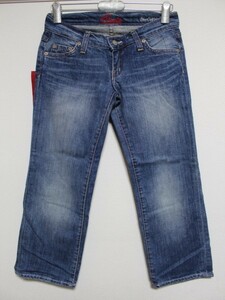 ブルーカルト Blue Cult レディース クロップド デニムパンツ ジーンズ rumor 23インチ 新品