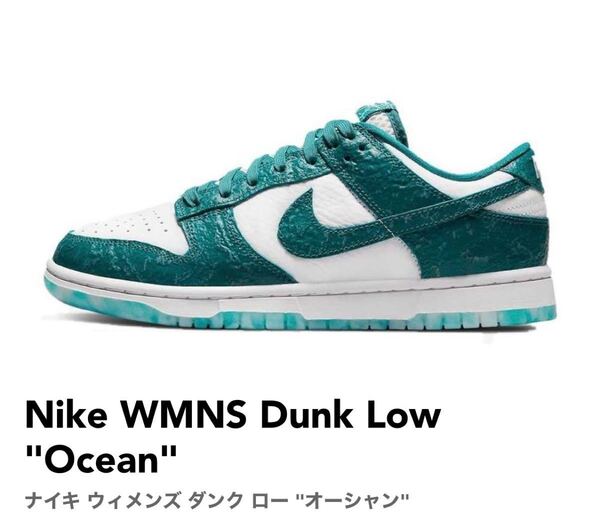 NIKE Dunk Low オーシャン 27cm