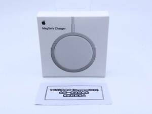 新品/未使用品 Apple アップル 純正品 MagSafe Charger ワイヤレス充電器 最大15W 急速充電 ワイヤレス チャージャー アダプター MHXH3ZA/A