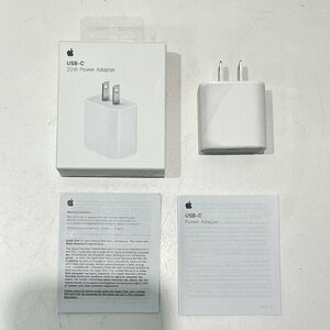 Apple 純生アダプター 20W USB Type-C MHJA3AM/A 極美品 (U)