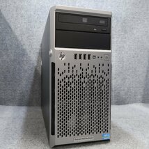 HP ProLiant ML310e Gen8 Xeon E3-1220 v3 3.1GHz 4GB DVD-ROM サーバー ジャンク K35124_画像1