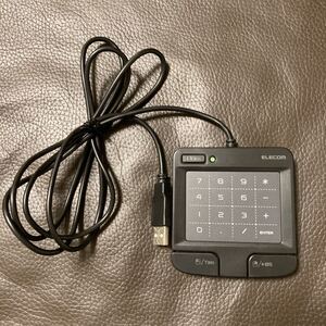 ELECOM タッチパッド機能付きテンキーボード TK-TCT005BK