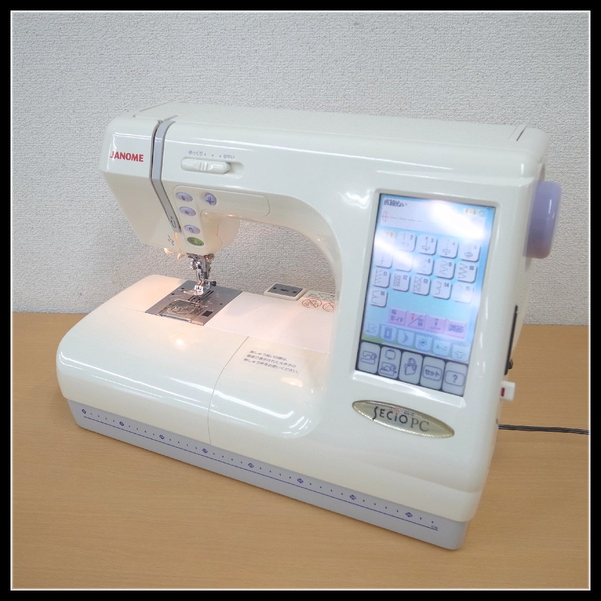 ○超美品○ジャノメ 最高級 高性能ミシン スーパーセシオPC 9600