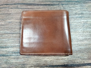 GANZO ガンゾ シェルコードバン 二つ折り財布