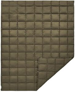 KingCamp ブランケット(175×135cm)コンパクト ひざ掛け レジャーシート キャンプ用品 登山 テント 車中泊 アウトドア 収納ポーチ付