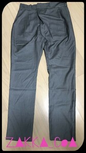 +【ＬＢ－０３】　ストライプ　パンツ　Ｍサイズ　A195252