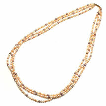 TASAKI タサキ フローラパール3連ネックレス 約60cm 真珠 3.0mm K18 18金 ゴールド 18432_画像5