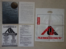 パンフレット・チラシ・バック■FUJI ROCK FESTIVAL 1997■中古品_画像1