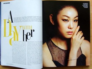 [キム・ヨナ] 韓国雑誌切り抜き 6P/2010年 レア