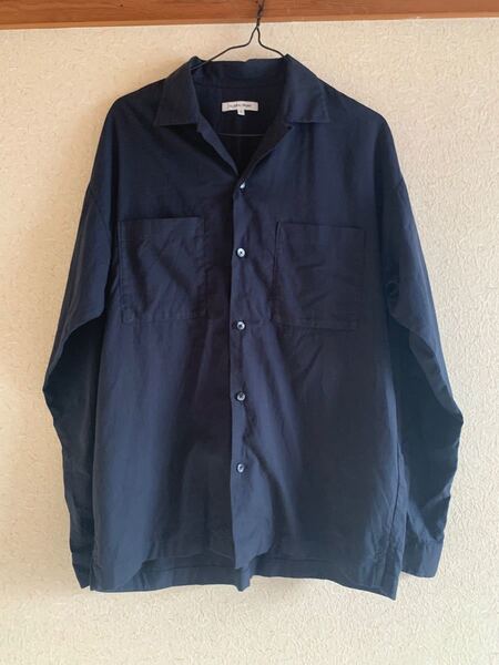 グローバルワーク メンズ長袖シャツ
