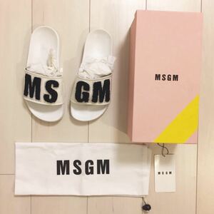 【箱なし】MSGM シャワーサンダル