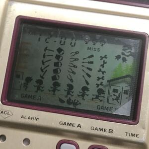 【偏光板交換済み 電池付き】 任天堂 ゲーム&ウォッチ ヘルメット(純正蓋なし) ゲームウォッチ ニンテンドー