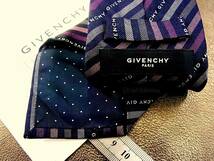 ♪№H1012良品♪【人気の中細9.2㎝】【GIVENCHY】ジバンシィ♪ネクタイ♪_画像2