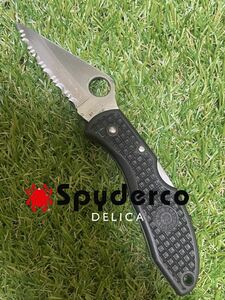 SPYDERCO 【DELICA】スパイダルコ 折りたたみナイフ フォールディングナイフ
