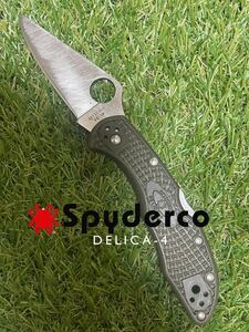 SPYDERCO 【DELICA-4】スパイダルコ フォールディングナイフ 折りたたみナイフ