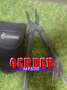 GERBER MP600 Black 専用ナイロン製シース付 ガーバー マルチツール マルチプライヤー