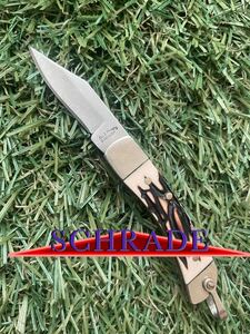SCHRADE #008 【Uncle Henry Smorky】シュレード 折りたたみナイフ ミニナイフ