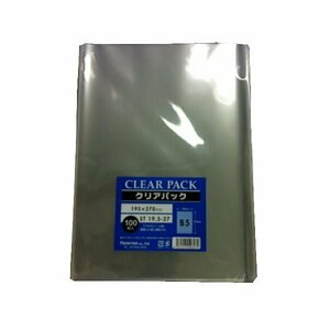 透明 ストレートOPP封筒ST19.5-27×1000枚 B5サイズ ベロ無しストレートタイプ