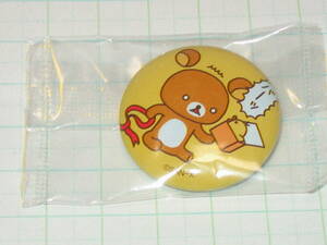 SAN-X* Rilakkuma can badge [ Rilakkuma yellow itoli] bar RILAKKUMA