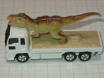 絶版品 トミカ 30 ★いすゞ ギガ 恐竜運搬トラック 恐竜運搬車 ティラノサウルス DINOSAUR CARRIER ISUZU GIGA 中国製 ジャンク品_画像5