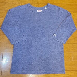 サイズ3 HRM ハリウッドランチマーケット ストレッチフライス 七分袖Tシャツ