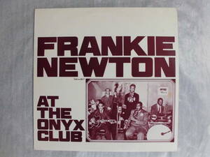 良盤屋 J-0403◆ＬＰ◆Sweden 輸入盤 Jazz フランキー・ニュートン ／ Frankie Newton At The Onyx Club　 レア盤　送料480