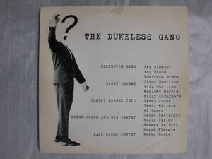 良盤屋 J-0398◆LP◆輸入盤 Jazz;　伊Queen-disc Q-041 　 V.A. ／ THE DUKELESS GANG　レア盤　送料480　