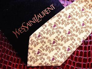 ◇E1542Ｒ◇在庫処分SALE●【果物・ブトウ】【YSL】サンローランのネクタイ