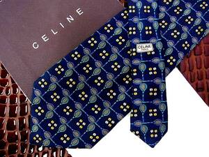 ◆E5295N◆在庫処分SALE◆セリーヌ【ＣＥＬＩＮＥ】【テニス】ネクタイ