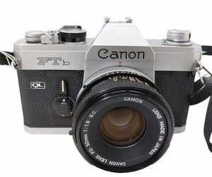 KS USED 動作未確認 Canon キャノン FTB QL LENS FD 1:1.8 50mm フィルム カメラ