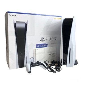 USED ソニー SONY PS5 CFI-1000A ホワイト 本体 ケーブル コントローラー付 通電確認済 テレビゲーム ゲーム機 PlayStation5 プレステ 箱付