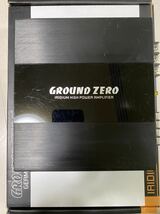 ● イースコーポレーション正規品 グラウンド ゼロ GROUND ZERO GZIA 2080 hpx-II 車載2chアンプ_画像2