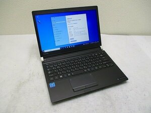 △東芝 dynabook R73/M PR73MNA1137AD21 Celeron 3865U 1.8GHz 4GB 500GB 13.3インチ HD 1366×768 Windows10 Pro 64bit