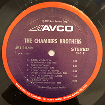 ■1973年 US盤 THE CHAMBERS BROTHERS / UNBONDED 12”LP オリジナル AV-11013-598 Avco「Gypsy Woman」Curtis Mayfield_画像4