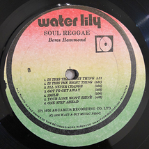 ■1976年 JAMAICA盤 Beres Hammond / SOUL REGGAE 12”LP オリジナル ARCO LP 003 Water Lily_画像4